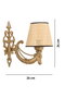 Opviq Gloria Coral - Natural, Gold
